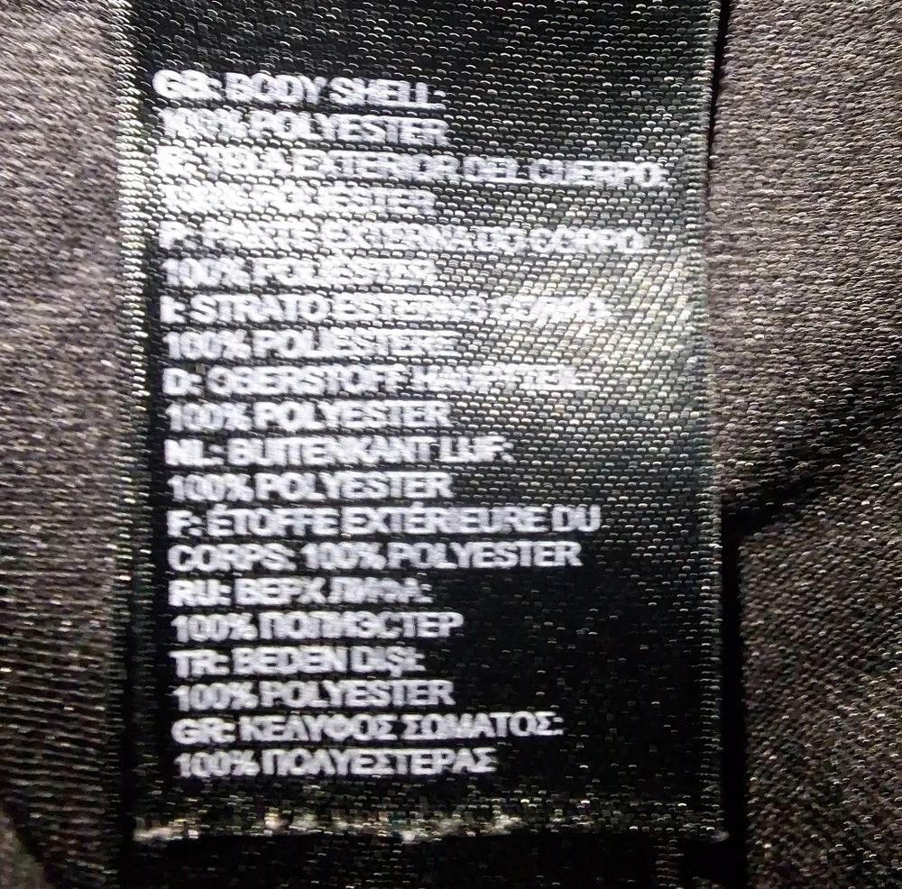 The North Face Black Long-Sleeve 1/4 Zip Pullover In A Mens XL. EUC.